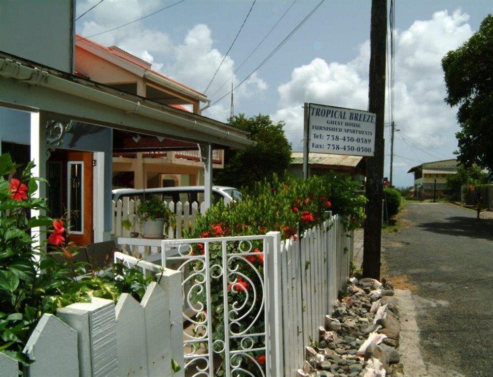 Tropical Breeze Vacation Home And Apartments Gros Islet Ngoại thất bức ảnh